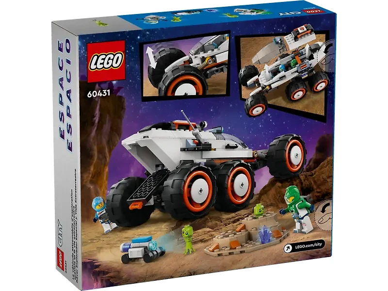 LEGO Space Explorer Rover and Alien Life
