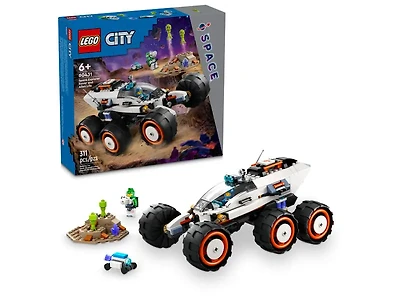 LEGO Space Explorer Rover and Alien Life