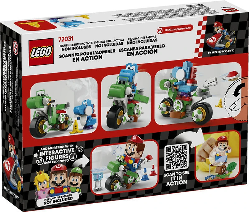 LEGO Super Mario - Mario Kart Yoshi Bike