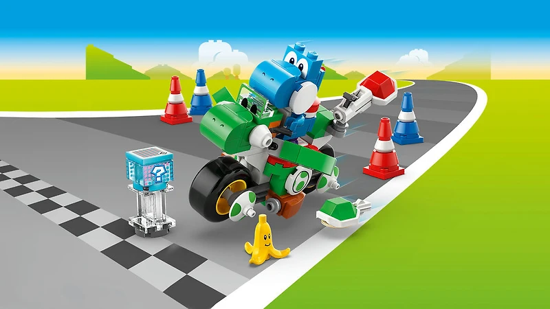 LEGO Super Mario - Mario Kart Yoshi Bike