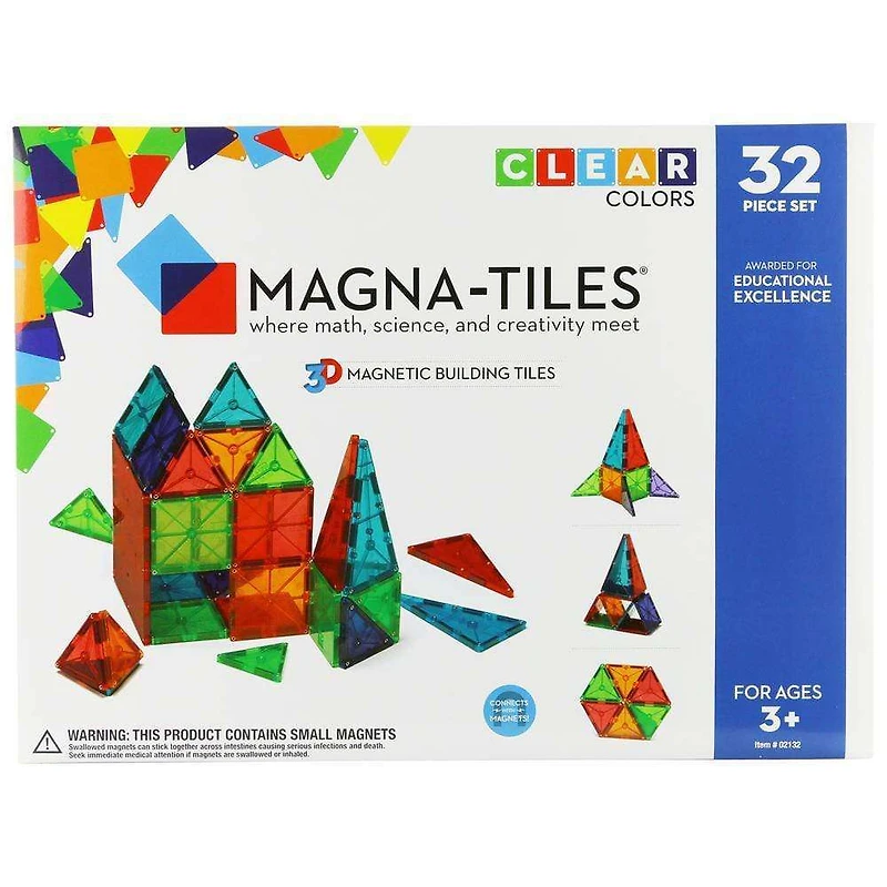Magna-Tiles 32 Piece Set