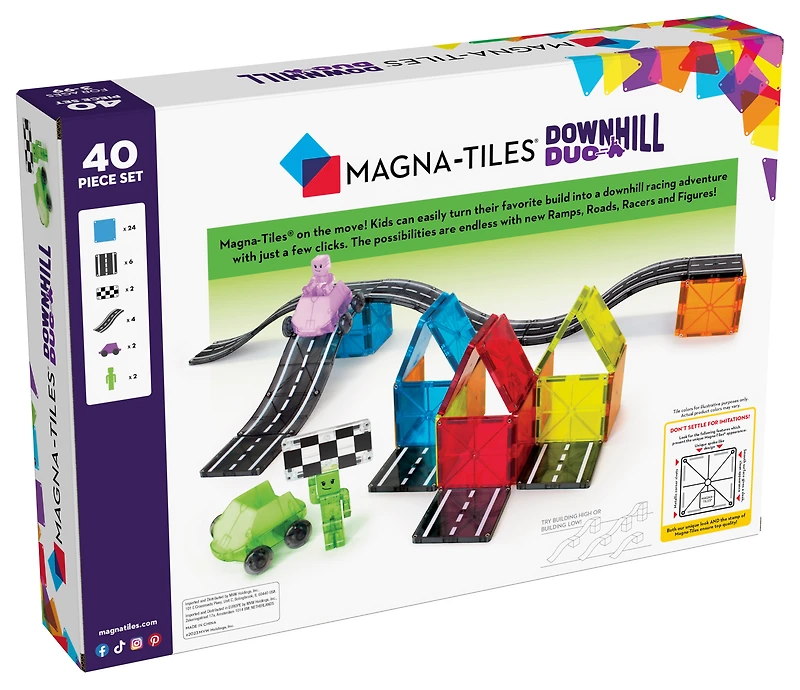 Magna-Tiles Downhill Duo 40 Pieces