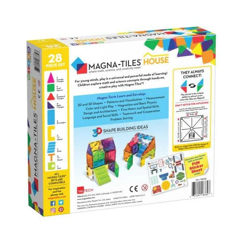 Magna-Tiles House  28 Piece Set