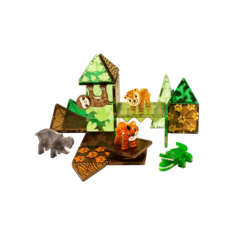 Magna-Tiles Jungle Animals 25 Piece Set