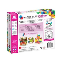 Magna-Tiles Stardust 15 Piece Set - Mixed Colors