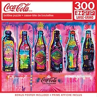 Coca-Cola - Bottles - 300 Piece EzGrip Puzzle