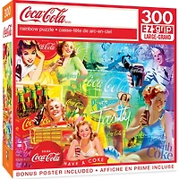 Coca-Cola - Rainbow - 300 Piece EzGrip Puzzle