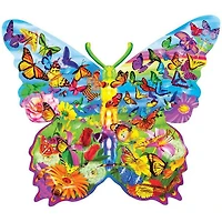 Contours - Butterfly Surprise - 1000 Piece Shaped Puzzle