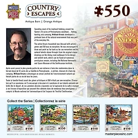 Country Escapes - Antique Barn - 550 Piece Puzzle