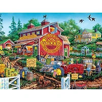 Country Escapes - Antique Barn - 550 Piece Puzzle