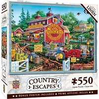 Country Escapes - Antique Barn - 550 Piece Puzzle