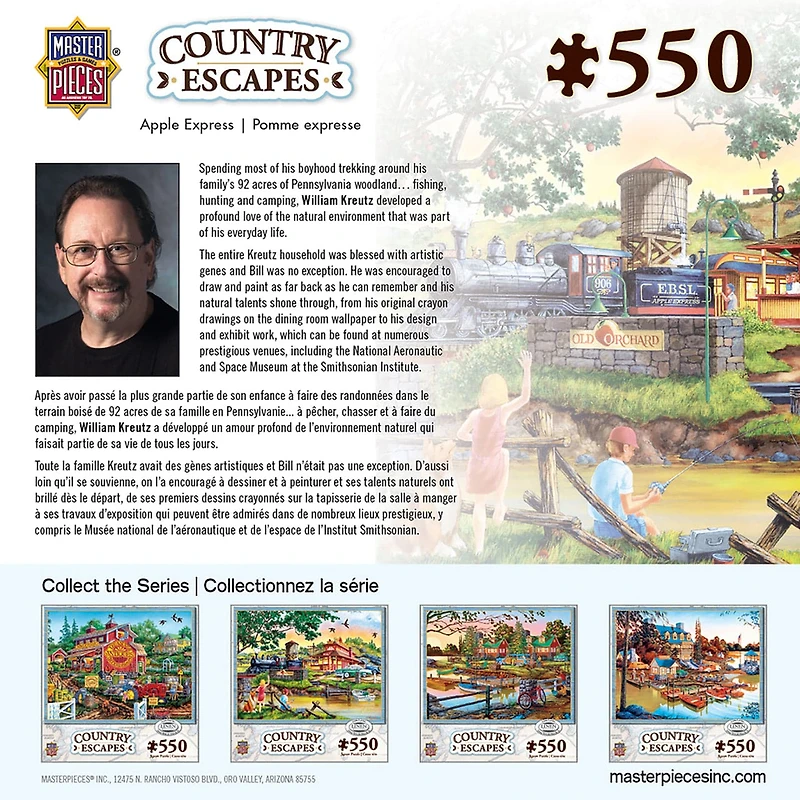 Country Escapes - Apple Express - 550 Piece Puzzle