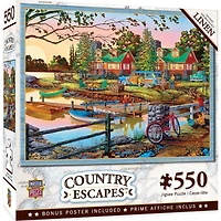 Country Escapes - Away From It All - 550 Piece Puzzle