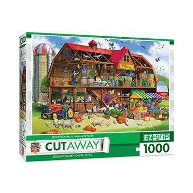 Cutaways - Family Barn - 1000 Piece EZGrip Puzzle