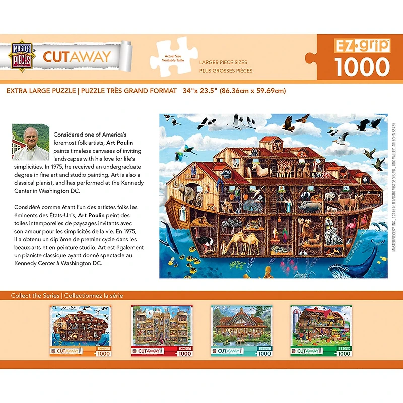 Cutaways - Noah's Ark - 1000 Piece EZGrip Puzzle
