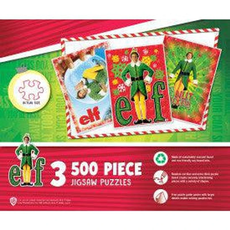 Elf - 3-Pack - 500 Piece Puzzles