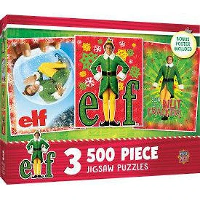 Elf - 3-Pack - 500 Piece Puzzles