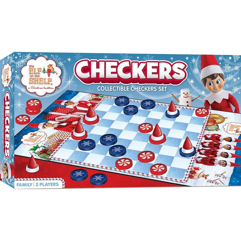 Elf on the Shelf - Checkers