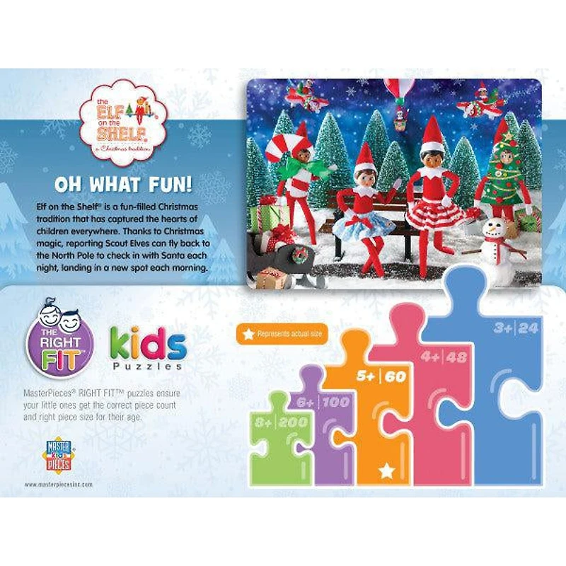 Elf on the Shelf - Oh What Fun! - 60 Piece Puzzle