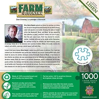 Farm & Country - Deer Crossing - 1000 Piece Puzzle