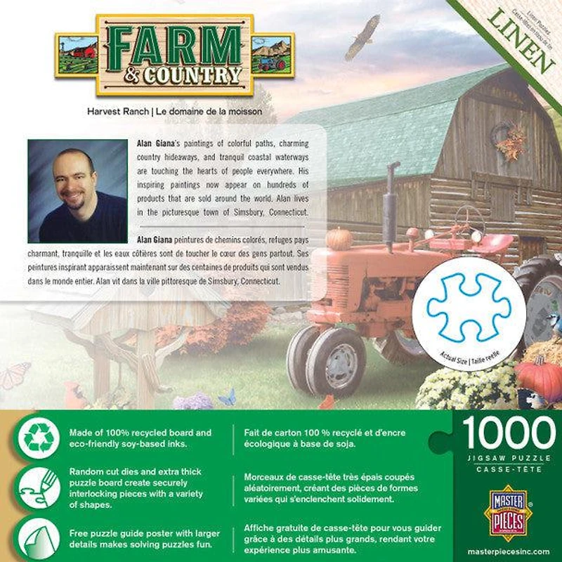 Farm & Country - Harvest Ranch - 1000 Piece Puzzle