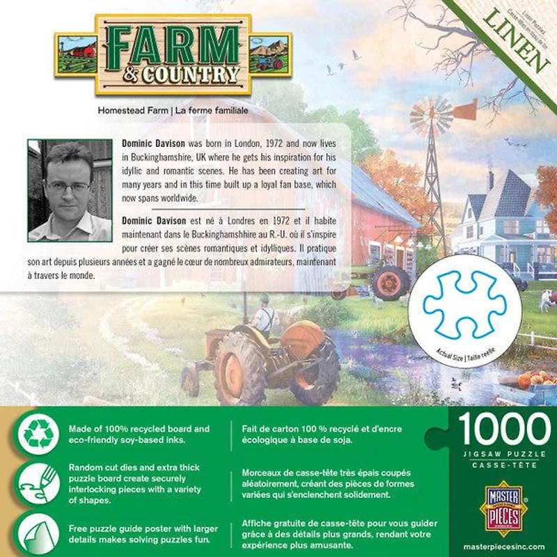 Farm & Country - Homestead Farm - 1000 Piece Puzzle