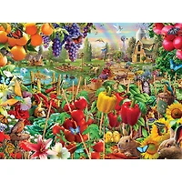 Farmer's Market - A Plentiful Season - 750 Piece Puzzle