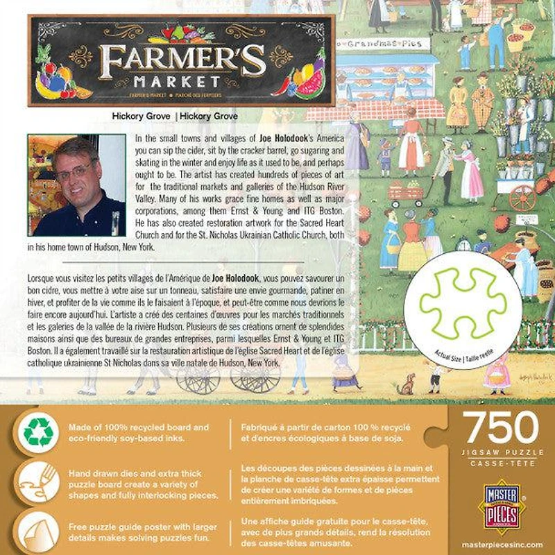 Farmer's Market - Hickory Grove - 750 Piece Puzzle