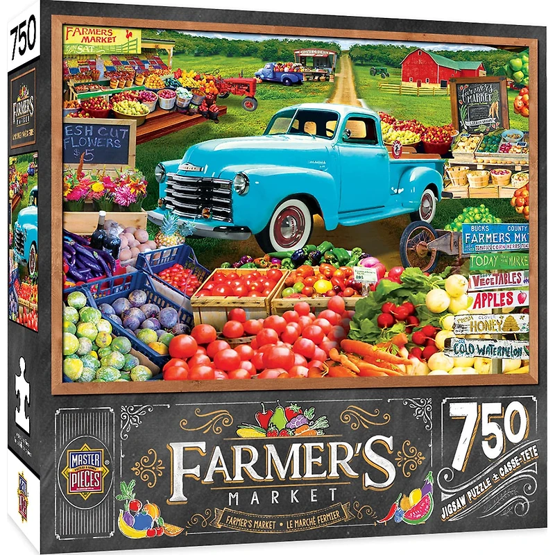 Farmer's Market - Locally Grown - 750 Piece Puzzle