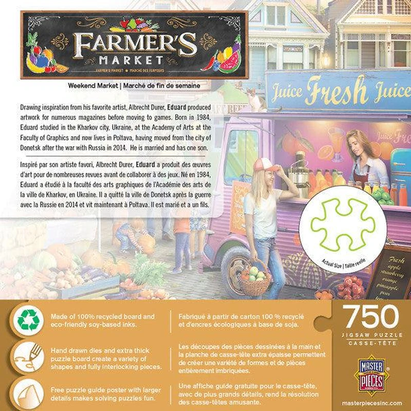 Farmer's Market - Weekend Market - 750 Piece Puzzle