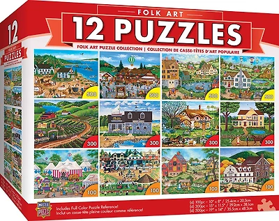 Folk Art - 12-Pack Bundle