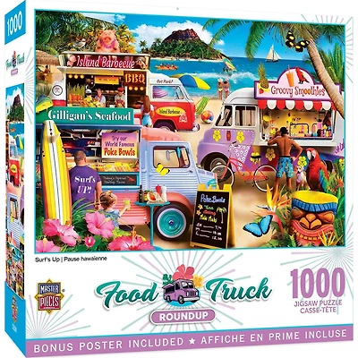 Food Truck - Surf's Up - 1000 Piece Puzzle