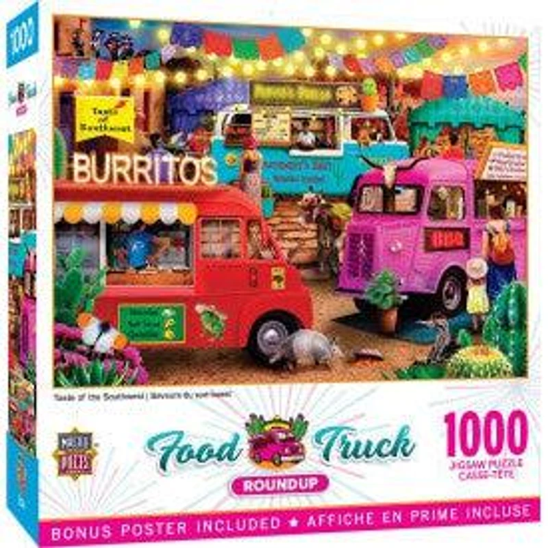 Food Truck - Taste of the Southwest - 1000 Piece Puzzle