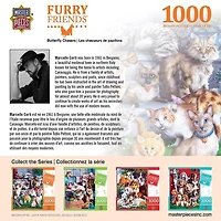Furry Friends - Butterfly Chasers - 1000 Piece Puzzle