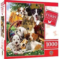 Furry Friends - Ready for Work - 1000 Piece Puzzle