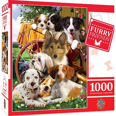 Furry Friends - Ready for Work - 1000 Piece Puzzle