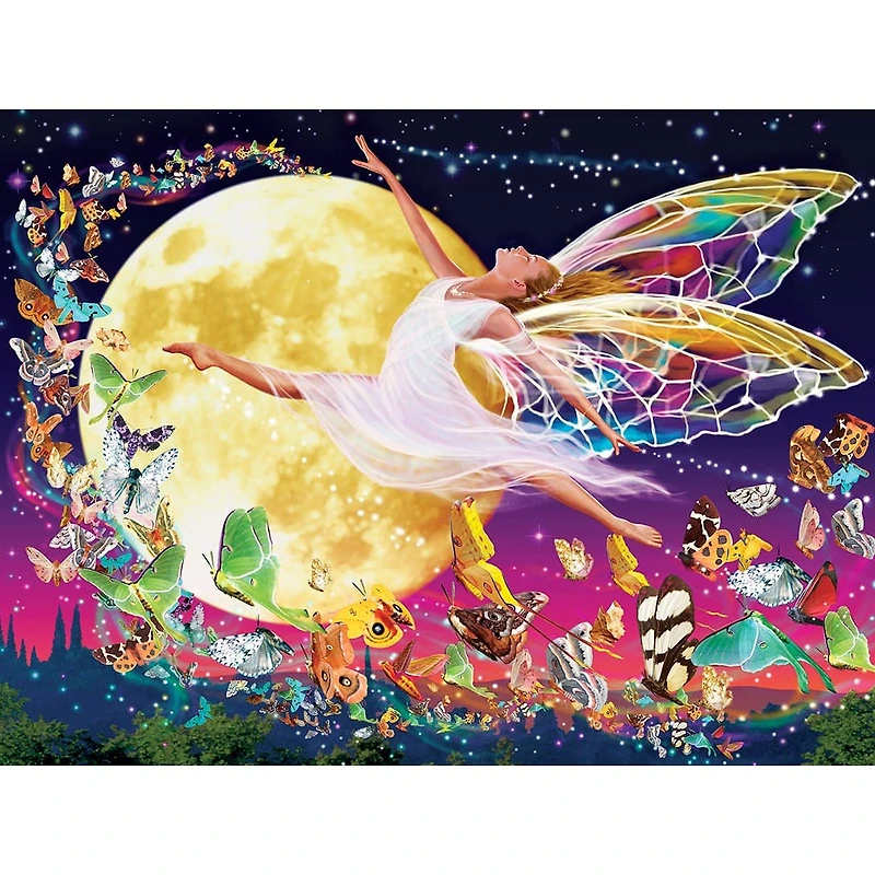 Glow in the Dark - Moon Fairy - 300 Piece Puzzle