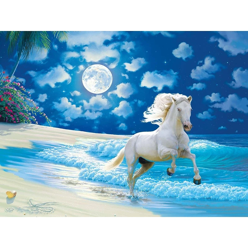 Glow in the Dark - Moonlit Dance - 300 Piece Puzzle