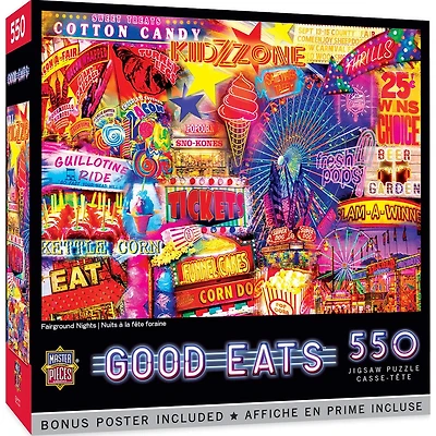 Good Eats - Fairground Nights - 550 Piece Puzzle
