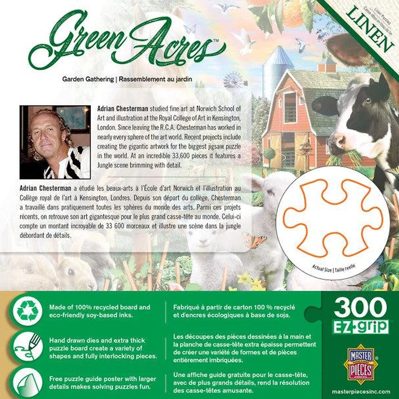 Green Acres - Garden Gathering - 300 Piece EzGrip Puzzle