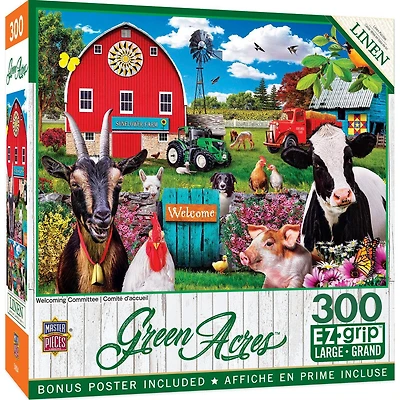 Green Acres - Welcoming Committee - 300 Piece EzGrip Puzzle