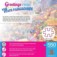 Greetings From - The State Fairgrounds - 550 Piece Puzzle