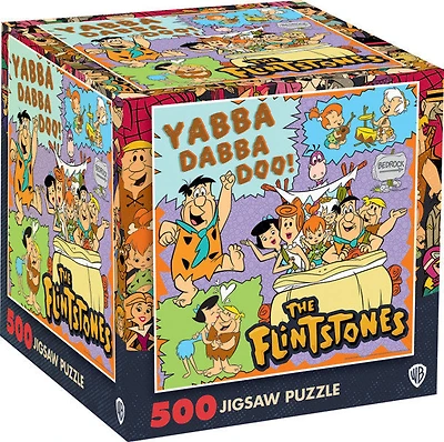Hanna-Barbera - Flintstones - 500 Piece Cube Puzzle
