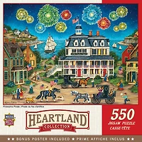 Heartland Collection - Fireworks Finale - 550 Piece Puzzle