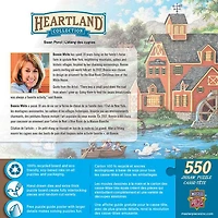 Heartland Collection - Swan Pond -550 Piece Puzzle