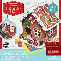 Holiday Buildable Wood Paint Kit - Gingerbread House