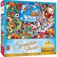 Holiday - Snow Globe Dreams - 500 Piece Glitter Puzzle