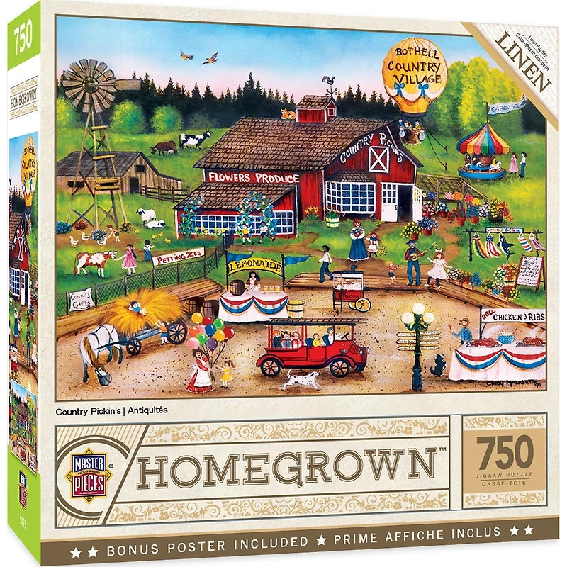 Homegrown - Country Pickin's - 750 Piece Puzzle