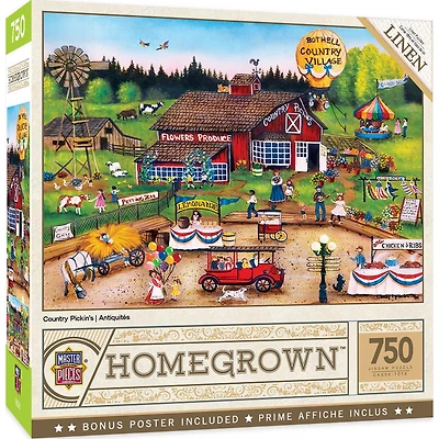 Homegrown - Country Pickin's - 750 Piece Puzzle