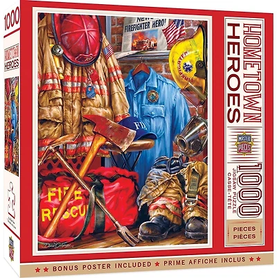 Hometown Heroes - Fire and Rescue - 1000 Piece Puzzle